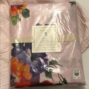 Pottery Barn Kids Organic Hannah Duvet full queen